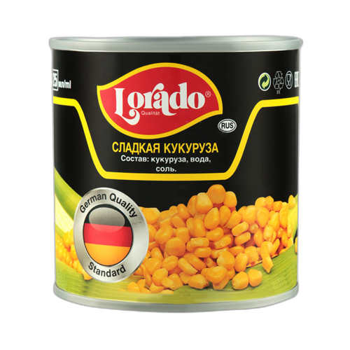 სიმინდის მარინადი 'ლორადო' ტკბილი 425 მლ