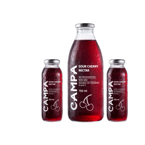 წვენი / ალუბლის ნექტარი / კამპა / 0.750ლ