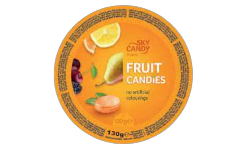 C&H “Sky Candy”-კანფეტი შერეული ხილის წვეთები 130 გრ