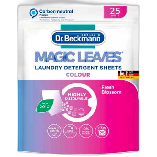 სარეცხი სალფეთქი ფერადი ქსოვილებისთვის /DR.BECKMANN/ 25 ც