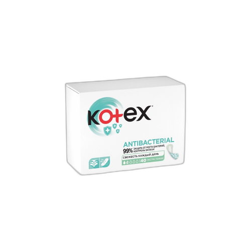 კოტექს liners ანტიბაქტ.ექსტრა Thin (40*10ც)