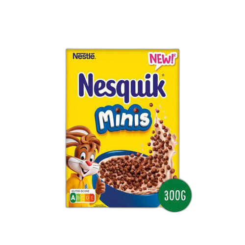 მზა საუზმე მინის მარცვლოვანი /Nesquik/ 300გ