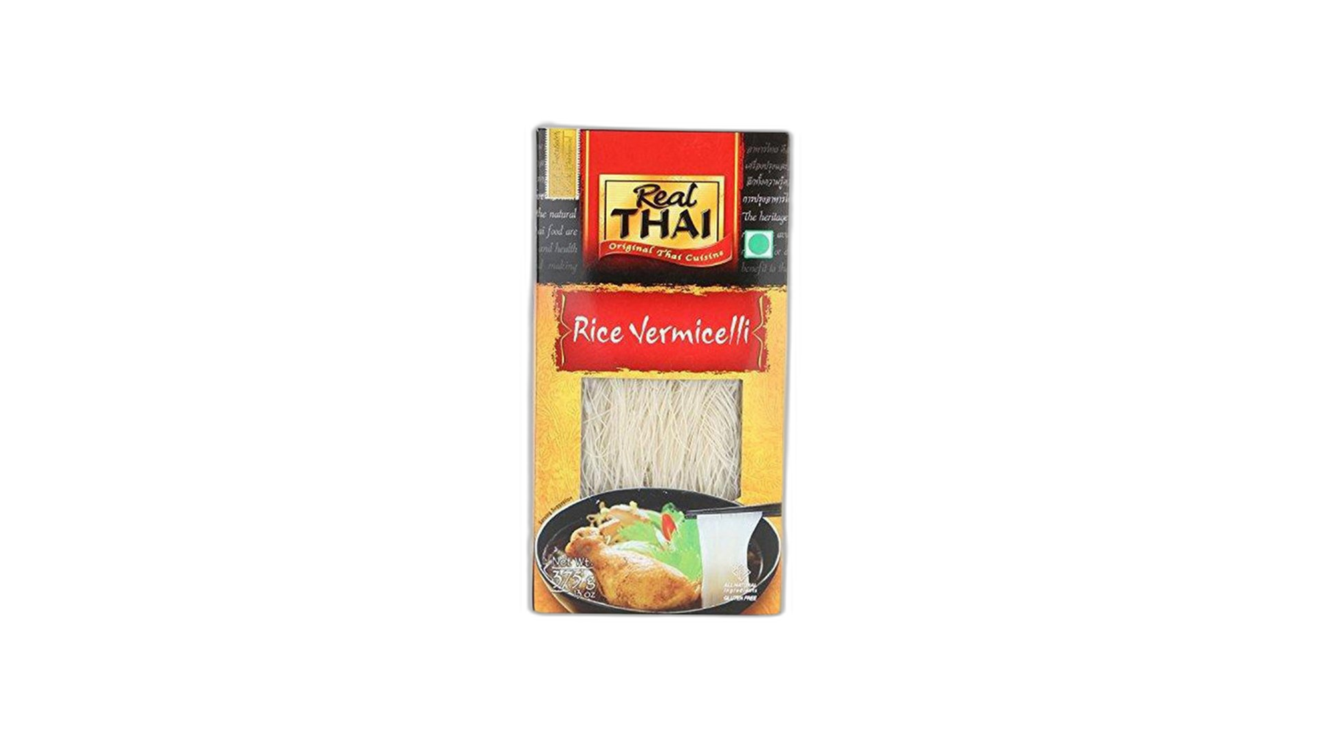 REAL THAI ბრინჯის ვერმიშელი 375გრ/8858135052065 1ც