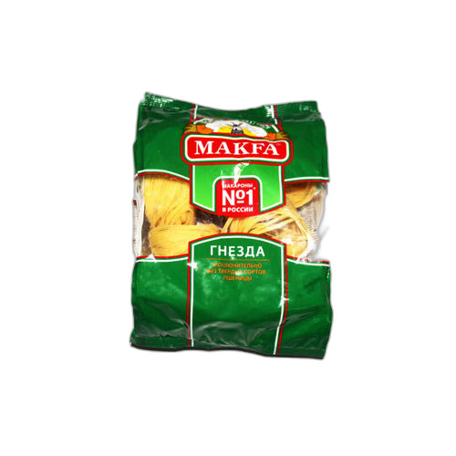 მაკარონი 'მაკფა' ტელიატელე (ლაპშა გრძელი, ბუდეები) 225 გ