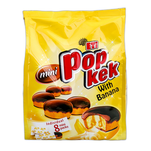 მინი კექსი 'პოპ კეკი' ბანანით 144გ