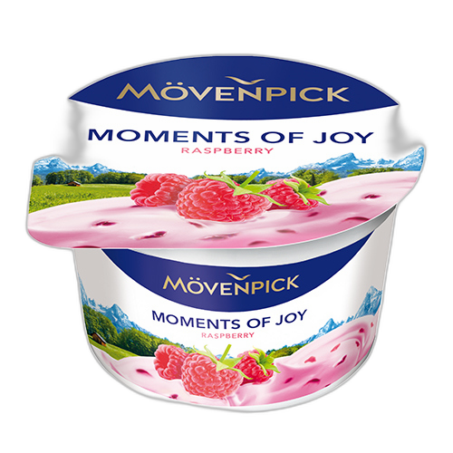 იოგურტი მოვენპიკი ჟოლოთი 100 გ