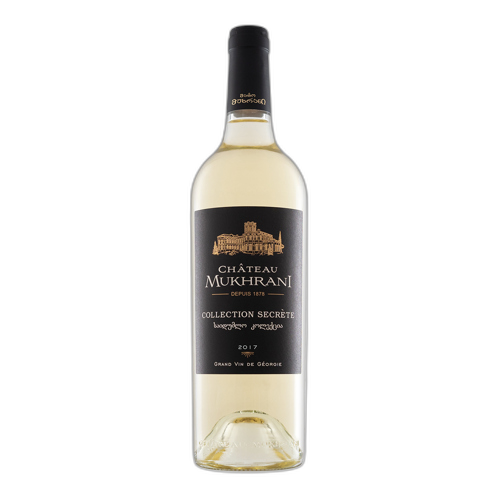 ღვინო / შატო მუხრანი / საიდუმლო ნაკრები / თეთრი / მარუსია (საქართველო) / 13.5% / 0.75 ლ