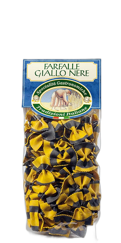 ანტიკო-მაკარონი Farfalle კურკუმათი და მელანთევზით.250გ