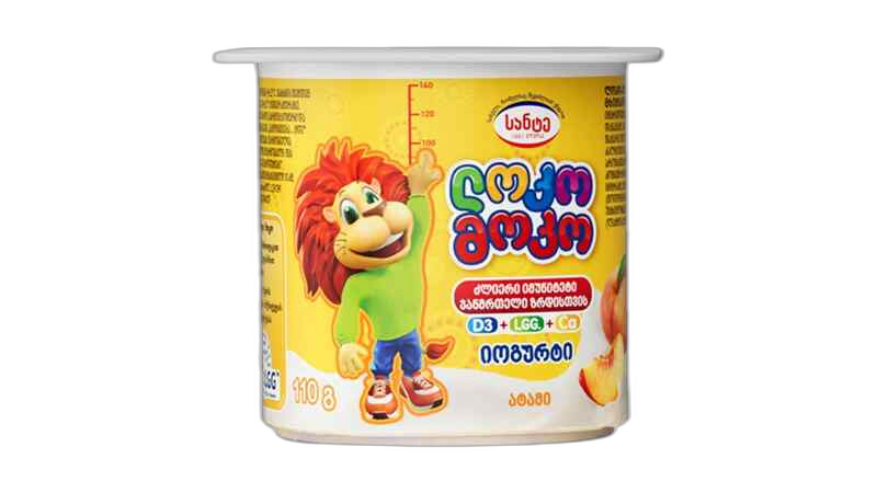 ლოკო მოკო იოგურტი ატმით 1.5% 110 გ.