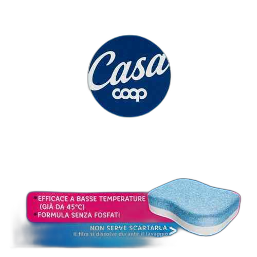 "COOP"- ჭურჭლის სარეცხი მანქანის აბები 40 ც. 400 გრ