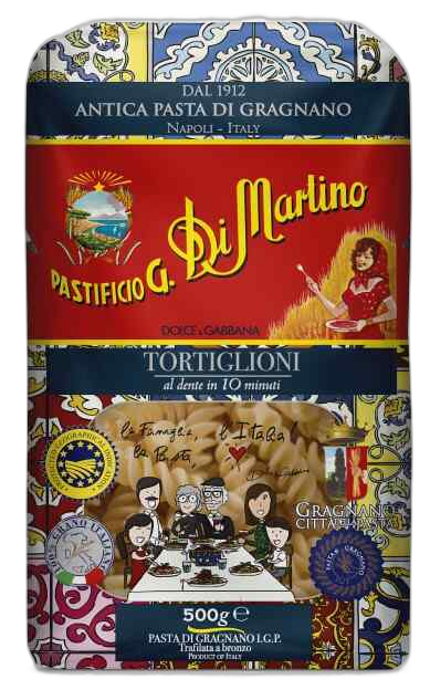 Di Martino - მაკარონი ტოფეტე 12x500 გრ. Dolce&Gabbana