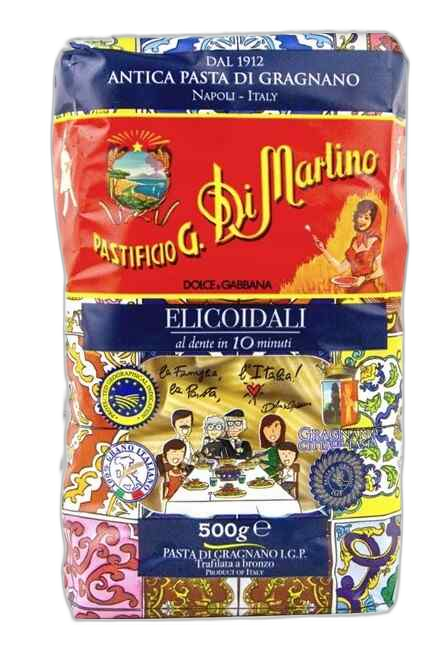 Di Martino -მაკარონი ელიკოიდალი 12x500 გრ. Dolce&Gabbana