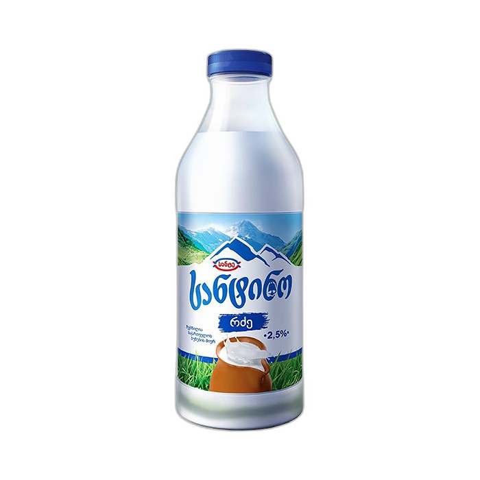 „სანტინო“ რძე პასტერიზებული 2.5% 950 მლ