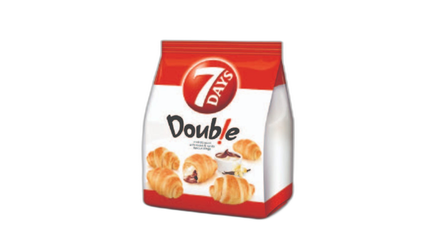 კრუასანი მინი "7Days" 185გრ კაკაო/ვანილი / 5201360572793