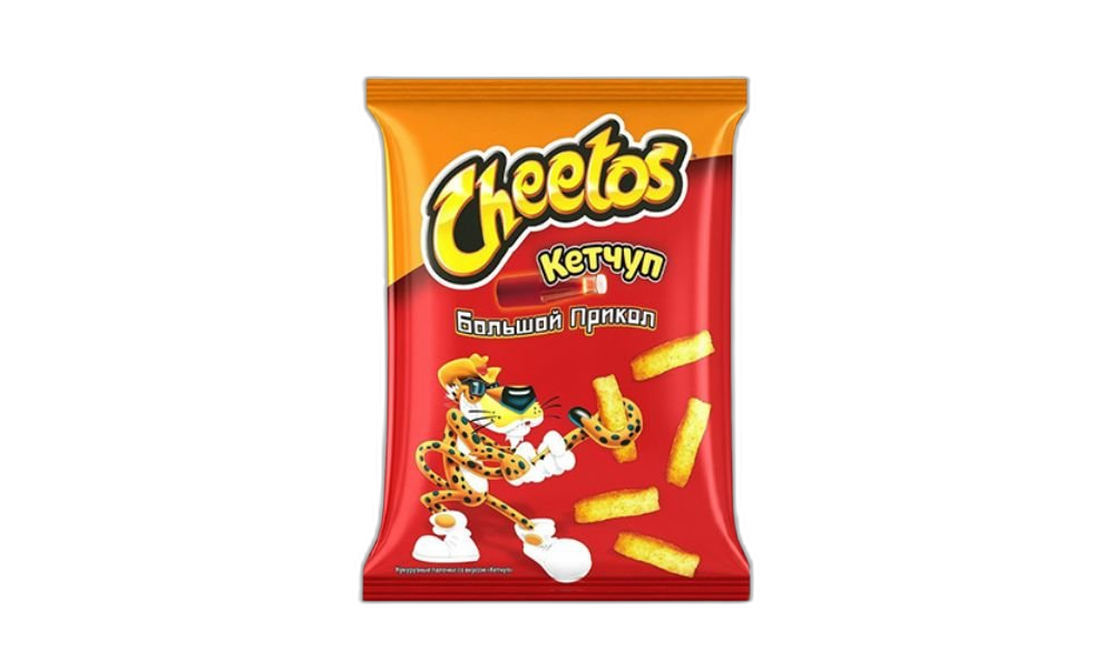 სიმინდის ჩხირები "ჩიტოსი" კეტჩუპის“ გემოთი 85 გრ / 4690388001094