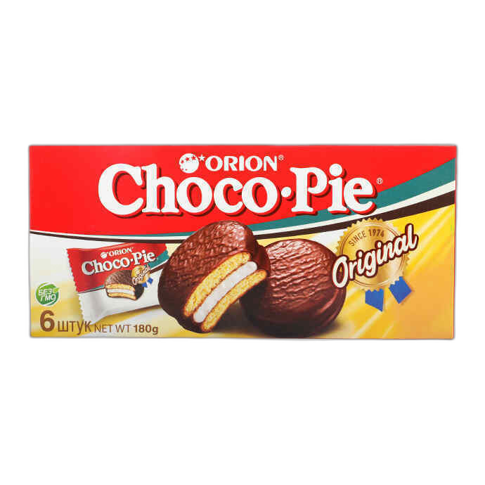 ორცხობილა / ჩოკო პაი 6ც / 180 გრ